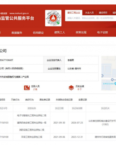 建筑施工資質